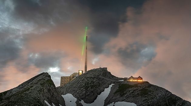 ⚡ Laser beams can deflect lightning strikes