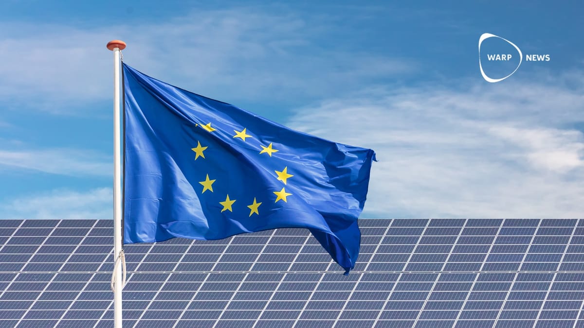 ☀️ EU Will Hit Renewable Energy Targets Ahead Of Time